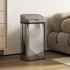 HOMCOM 48L Sensor Bin, Stainless Steel Kitchen Bin with Automatic Close