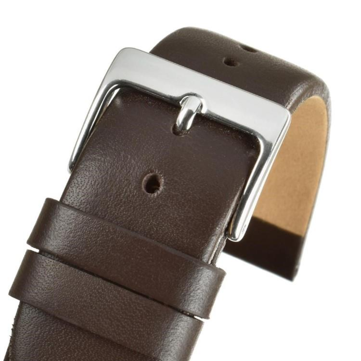 Brown Calf Leather Watch Strap 24mm