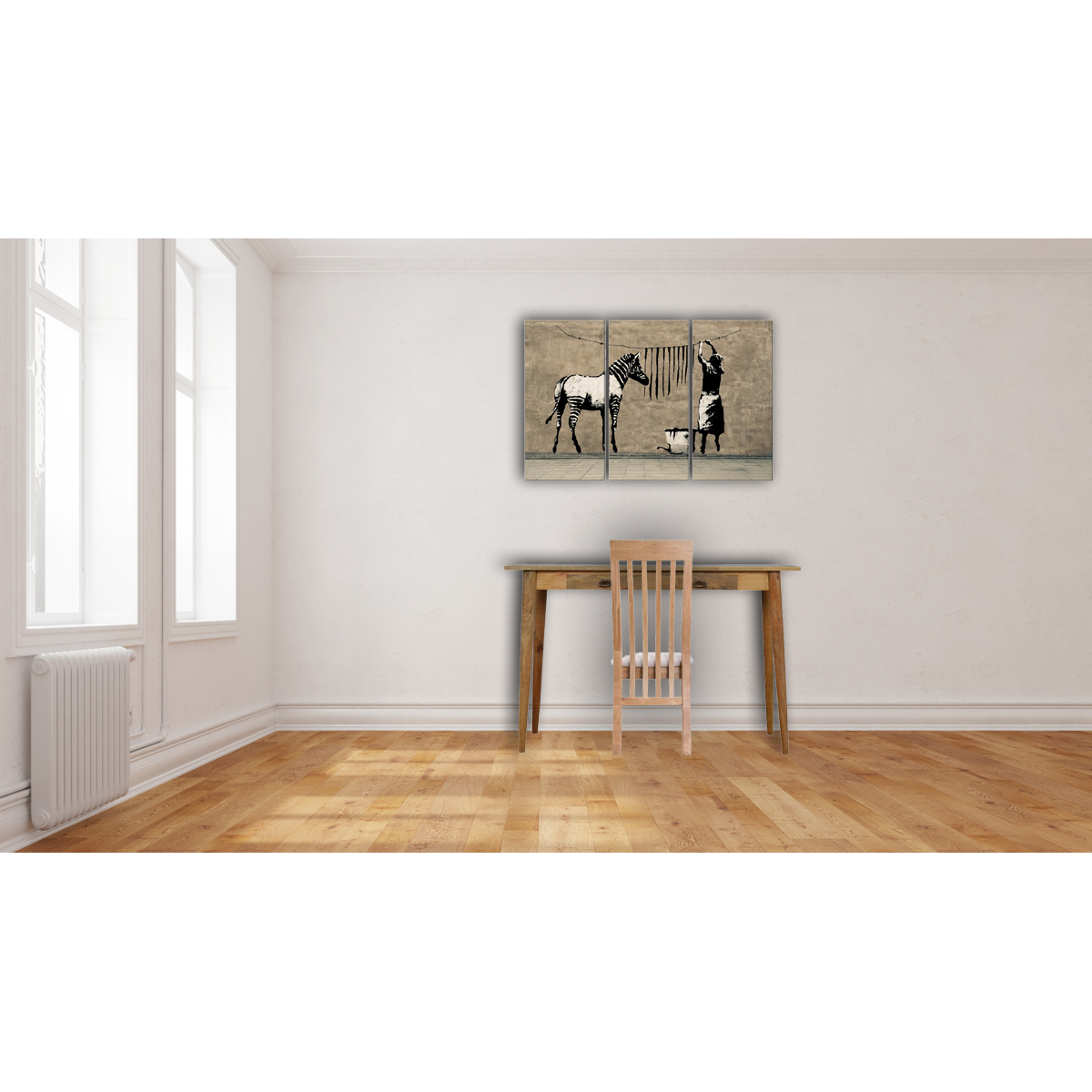 Artisan Furniture Solid Wood 2 Drawer Nordic Writing Desk