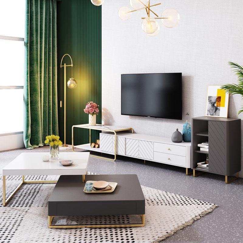 Adelaide TV Stand, White