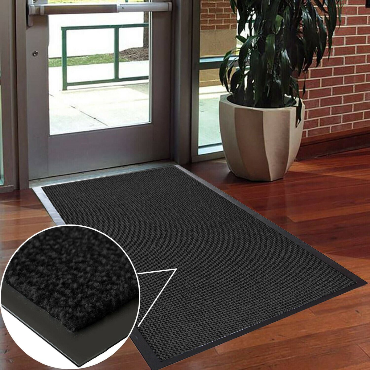 ANTHRACITE Barrier Mat 80cm x 160cm