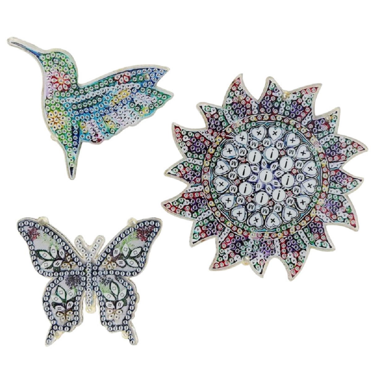Wind Chime Crystal Suncatchers for Windows Garden Decorations，Gifts for kids