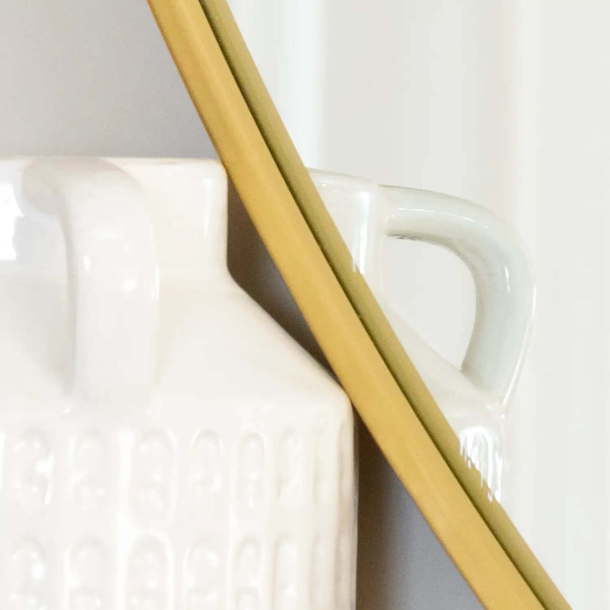 Izumi- Gold Metal Irregular Mirror - 120cm x 90cm