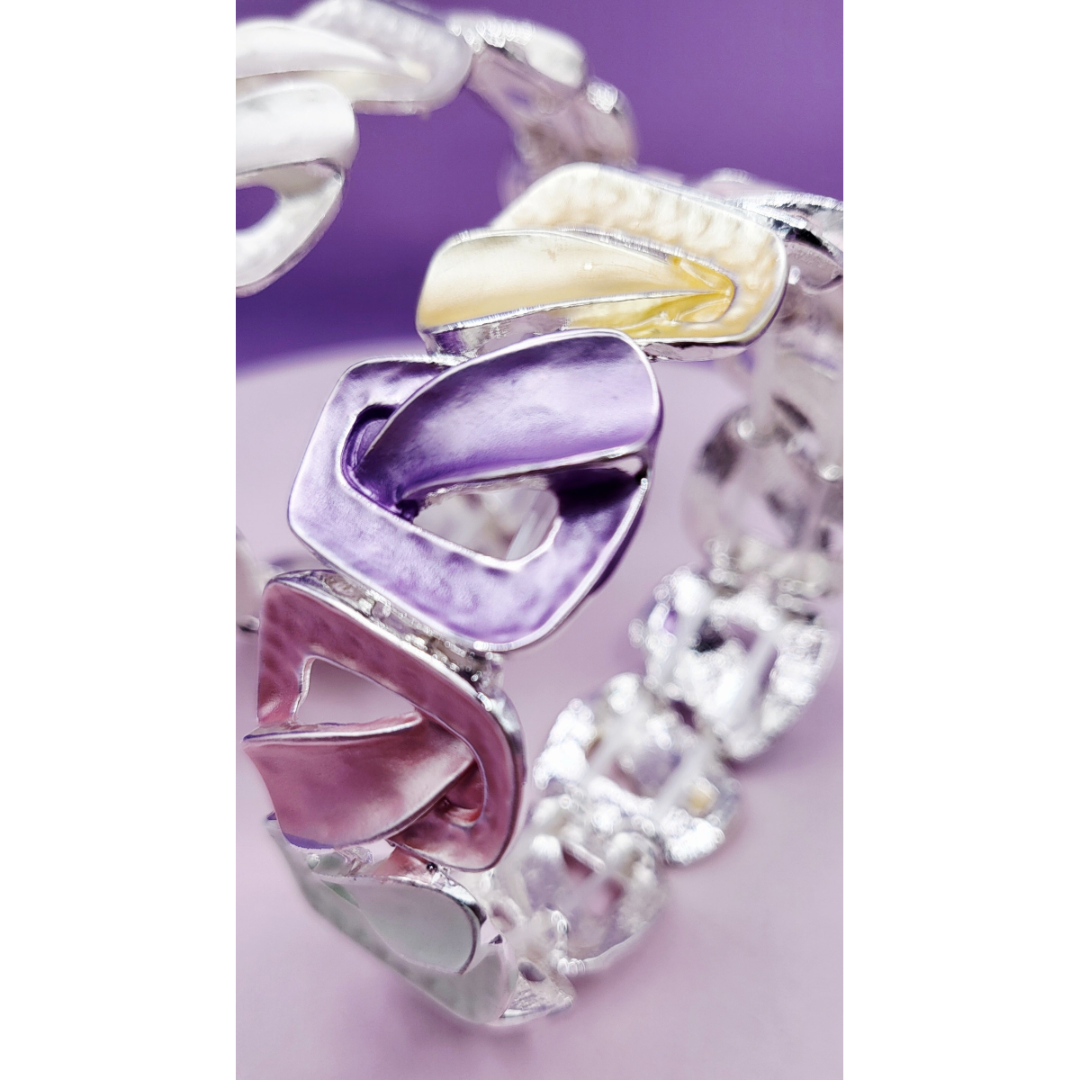 Abstract Flow Bracelet