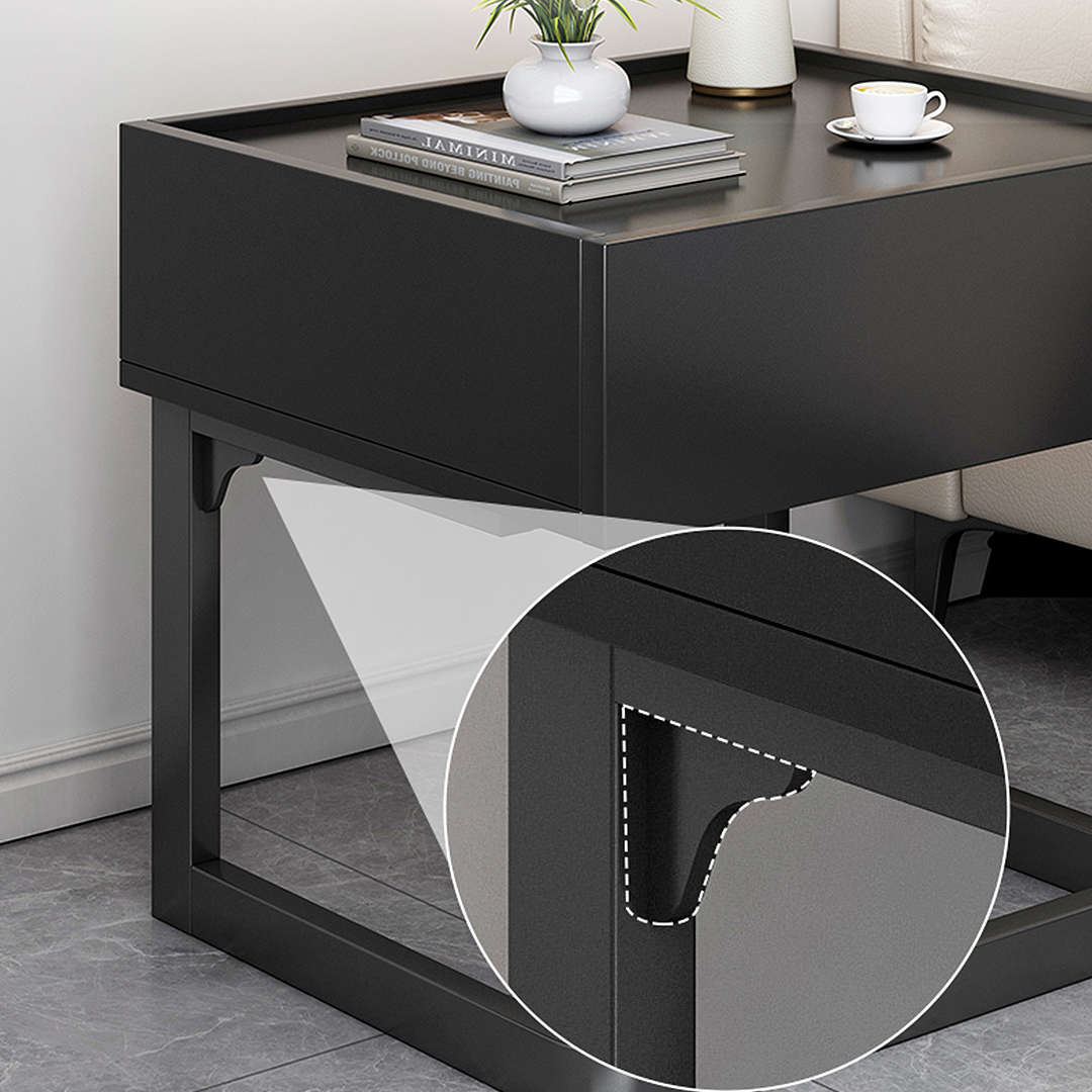 Romina Dark Bedside Table