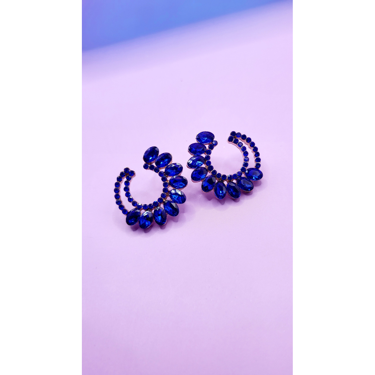 Shine Crystal Stud Earrings