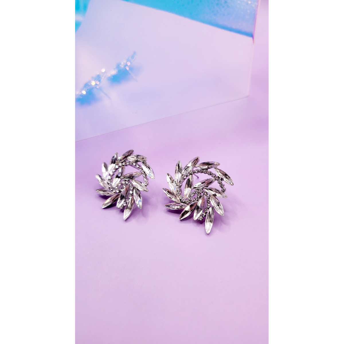 Illume Crystal Stud Earrings