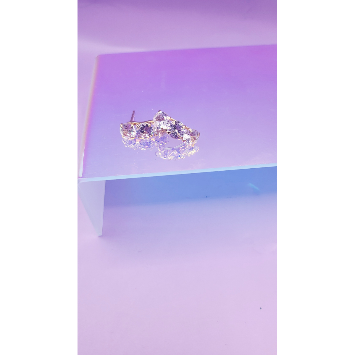 Shine Crystal Stud Earrings
