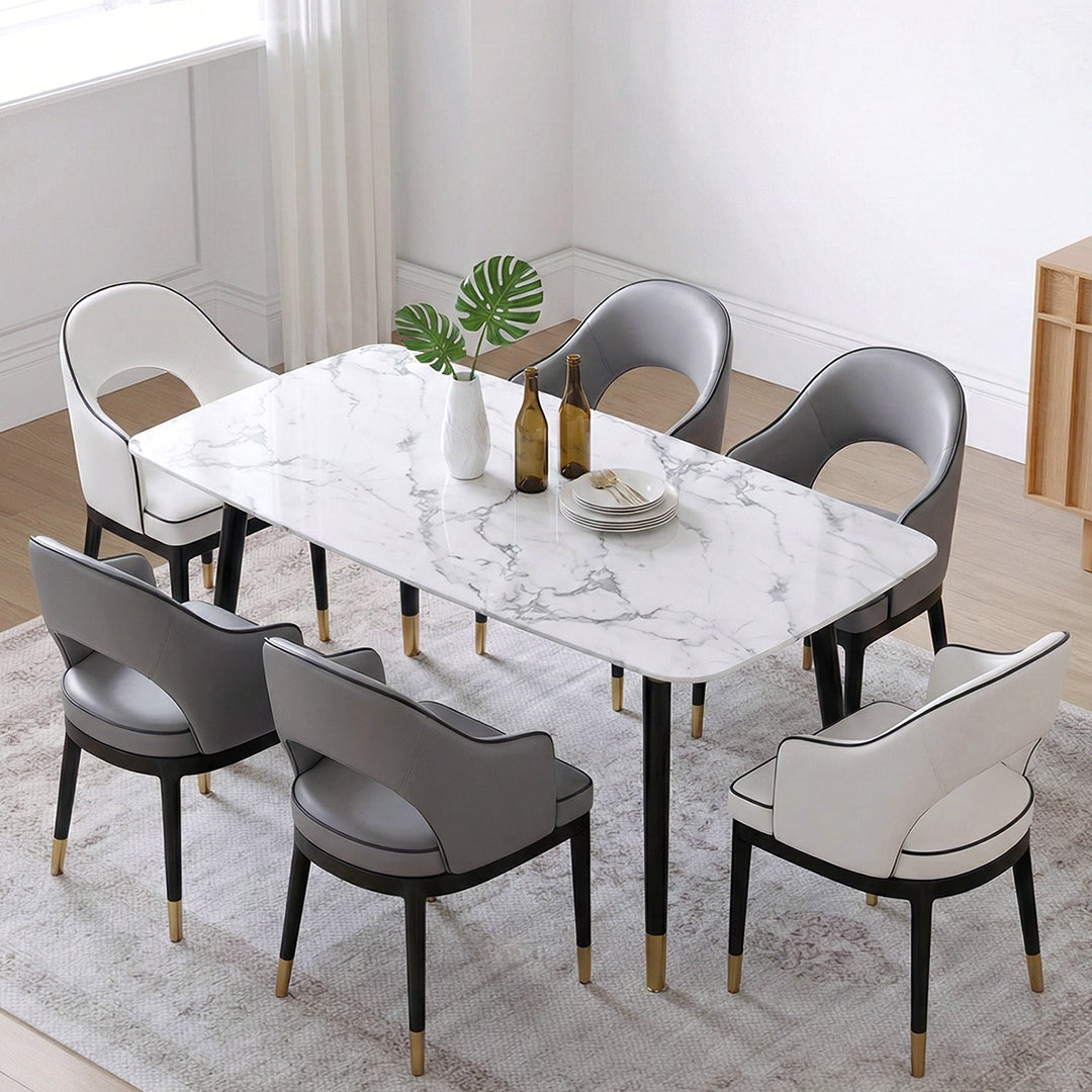 Malvern Dining Table, White