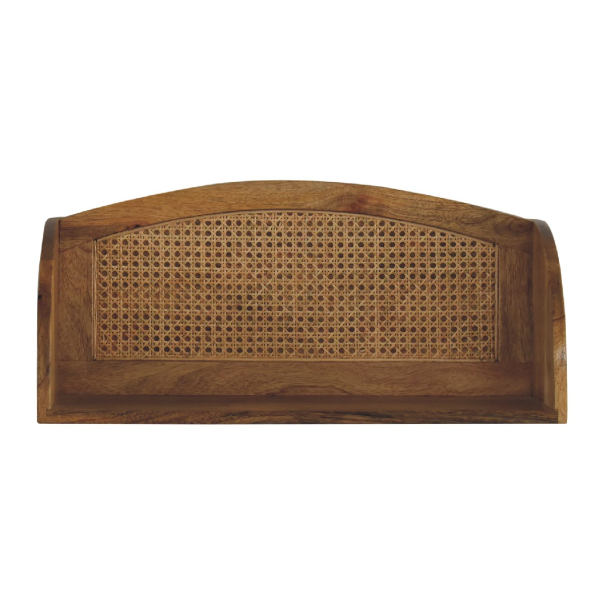Artisan Furniture Solid Mango Wood Larissa Open Wall Mounted Shelf