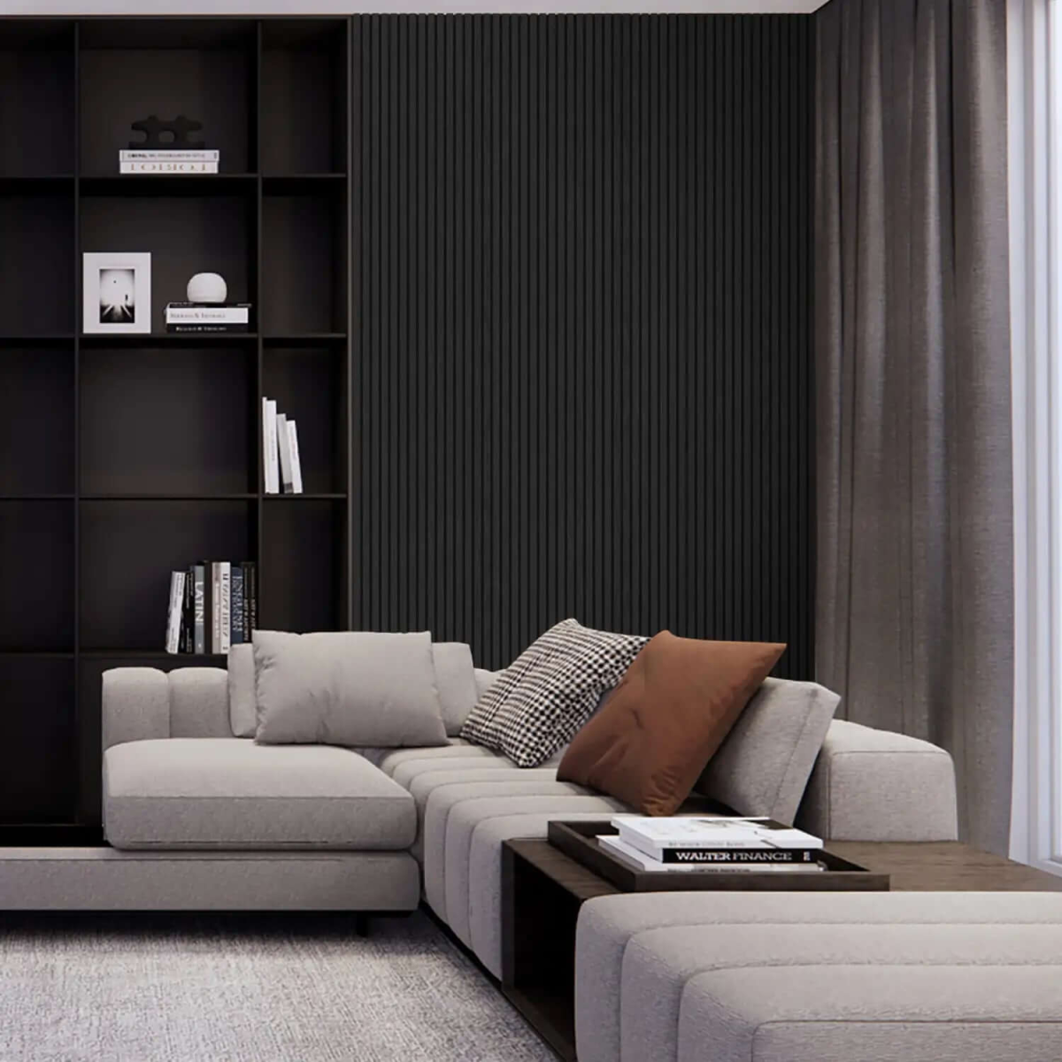 Black Oak Acoustic Wall Panels (3 Pack)