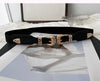 Black Elastic Slim Waist Belt Women's Versatile Stretch Waist Cincher