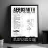 Aerosmith Setlist Poster - UBS Arena, New York - September 9th, 2023