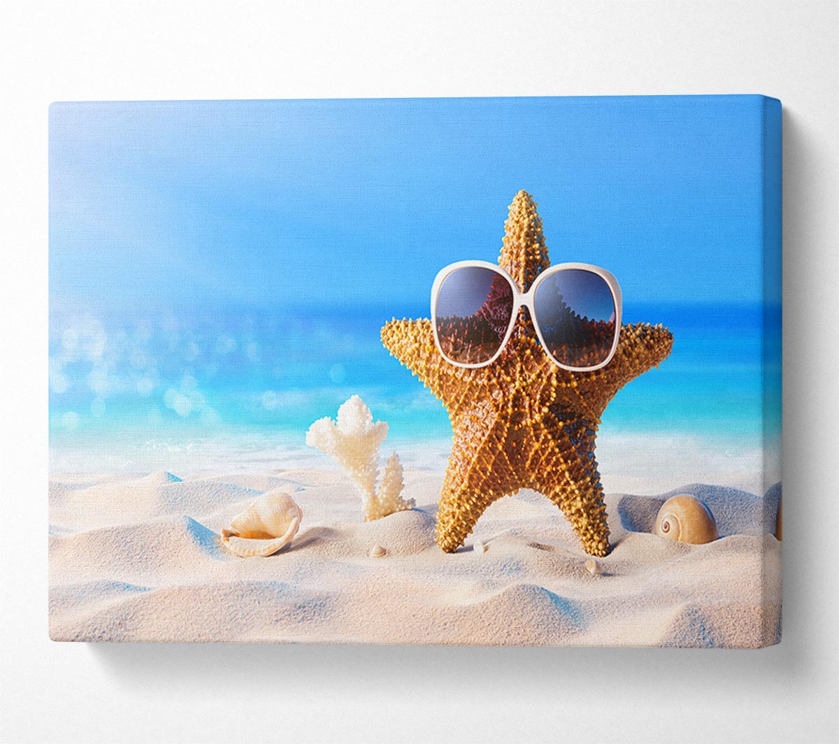 Cool Starfish Canvas Wall Art