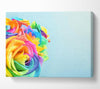 Rose colour rainbow Canvas Wall Art