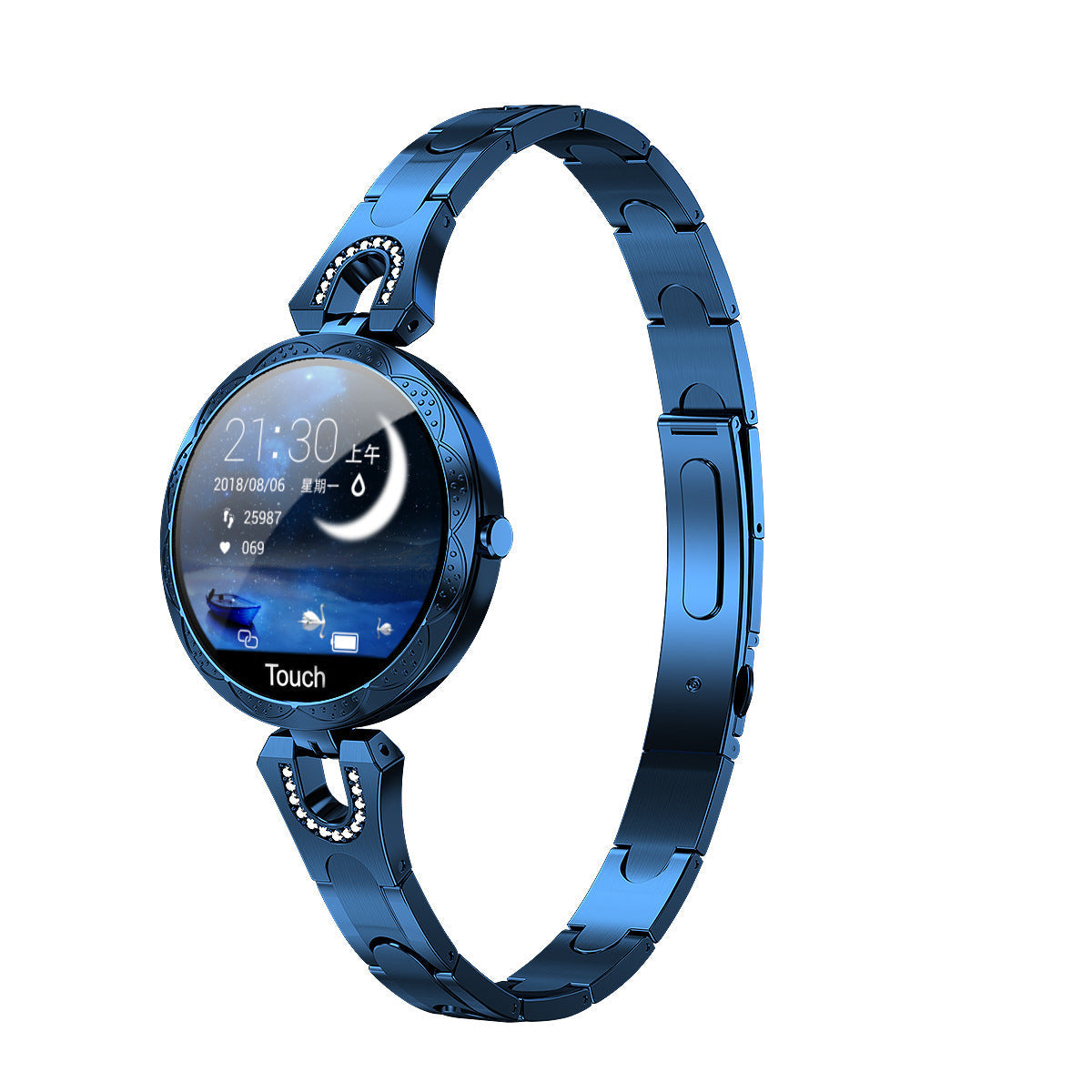 Women's Smart Watch - Waterproof Fitness Tracker with Heart Rate Monitor | Elegant Health & Activity Smartwatch