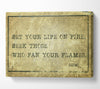 Rumi Quote Canvas Wall Art