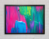 Bold paint strokes Framed Wall Art