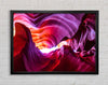 Colourful cave formations Framed Wall Art