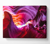 Colourful cave formations Canvas Wall Art