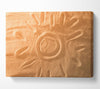 Sunset in the sand Canvas Wall Art