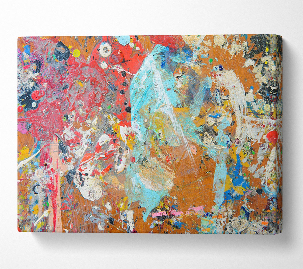 Rough paint Canvas Wall Art