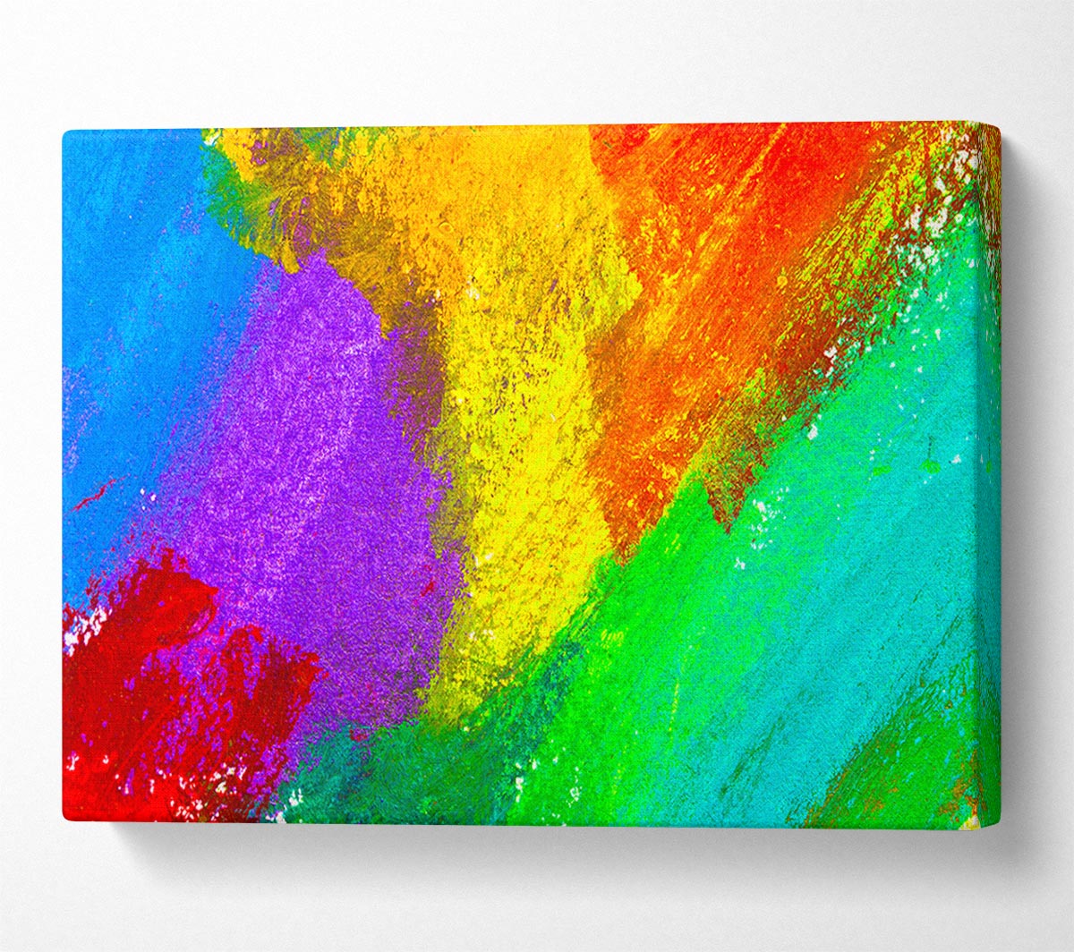 Multicoloured powders Canvas Wall Art