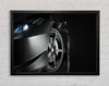 close up super car lights Framed Wall Art