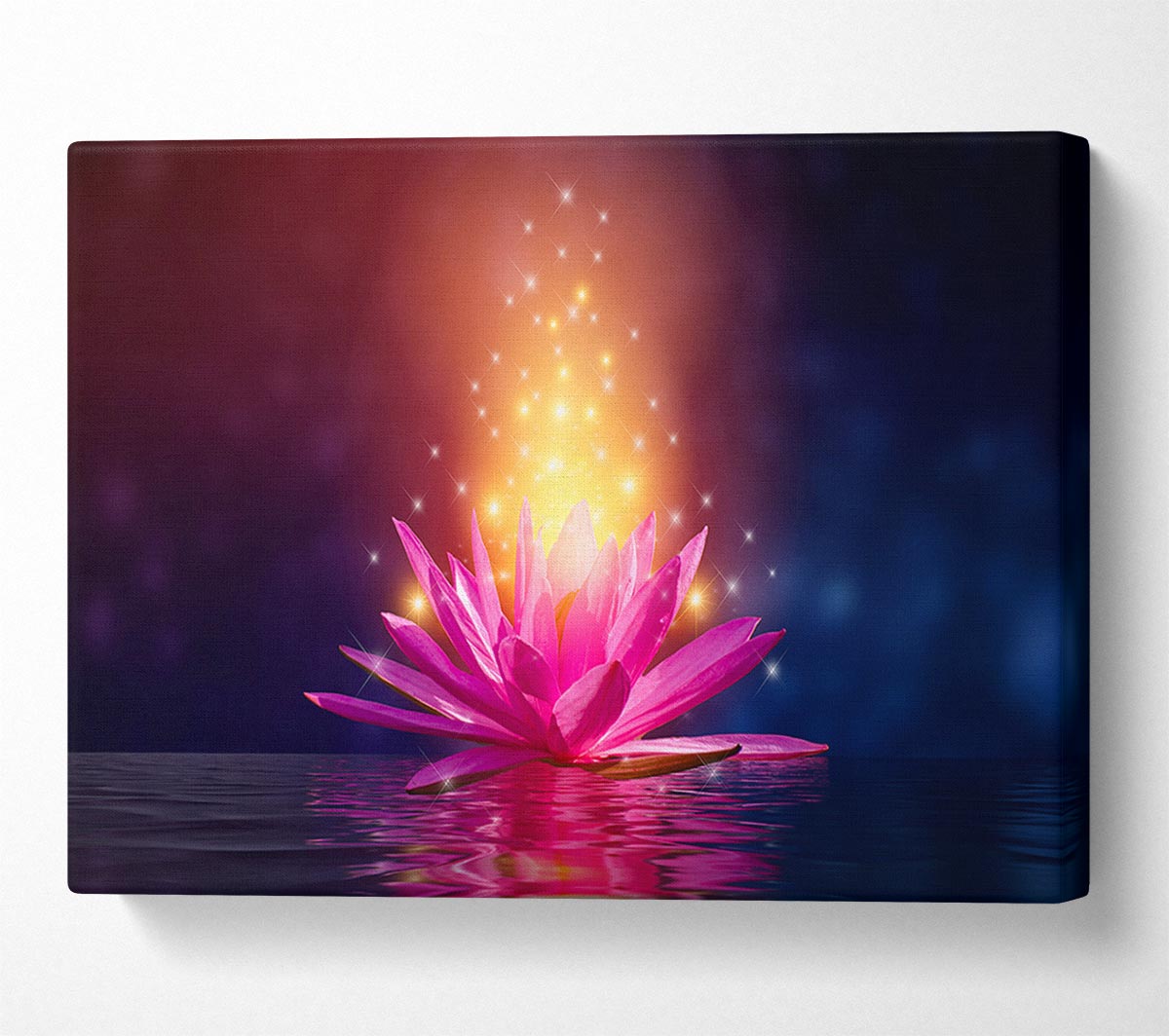 Magical Lillie emitting spores Canvas Wall Art