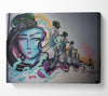 Political graffiti Canvas Wall Art