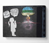 Thoughts of a graffiti artist Canvas Wall Art