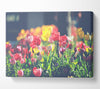 Low contrast tulips Canvas Wall Art
