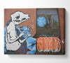 Big statement graffiti Canvas Wall Art