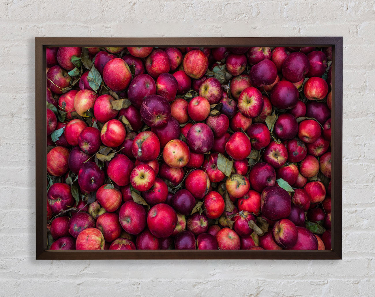 Collection of apples Framed Wall Art