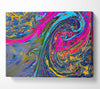 Paint flows and mixes Canvas Wall Art