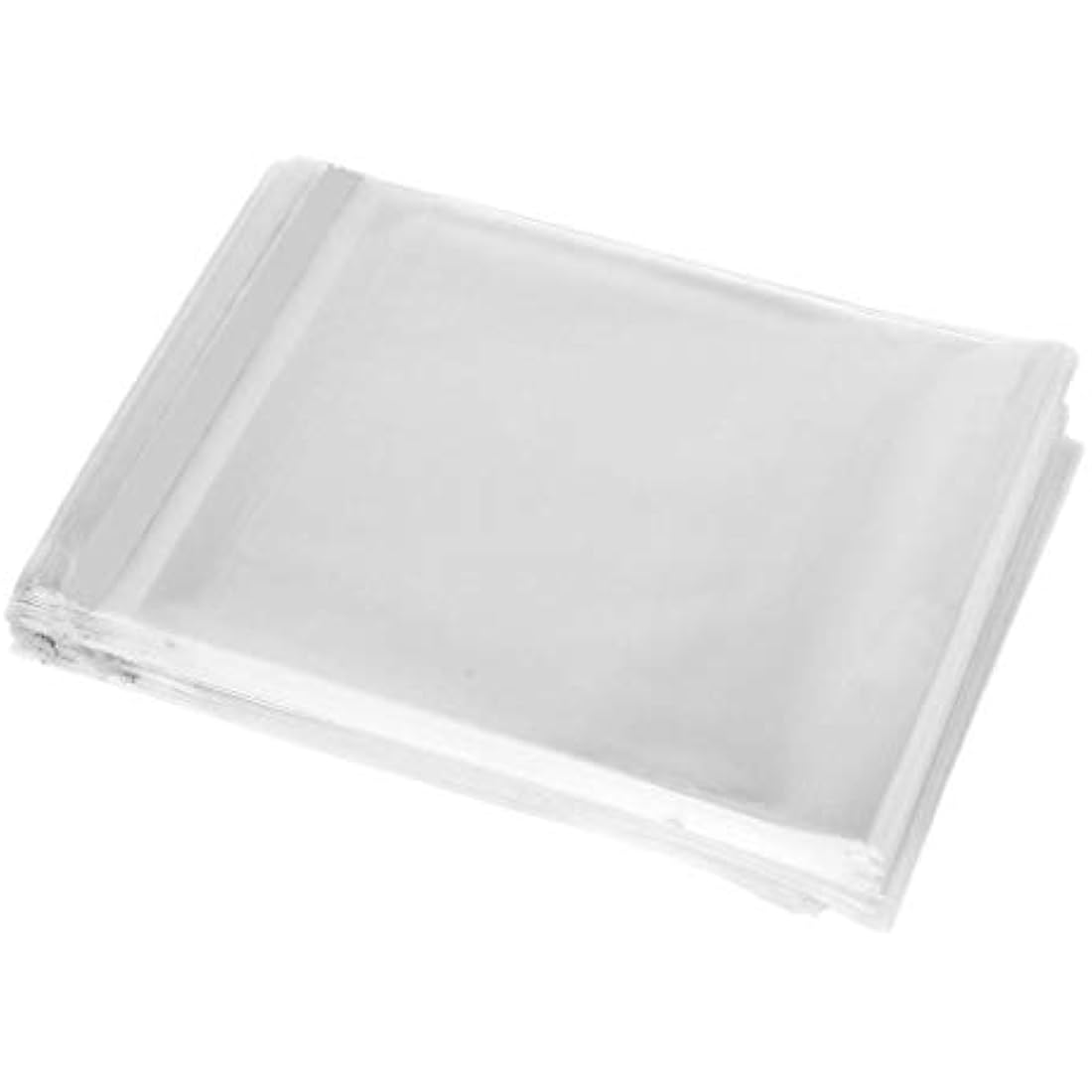 Cellophane Bags A4 /C4-100 Polythene Bags for Cards - Crystal Clear 9" x 12" Display Bags - Self Adhesive Peel Seal Plastic Bags for FBA by Sabco