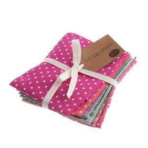 Sew Easy Staples : Spotty Dotty - 6 Fat Quarters