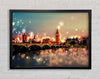 Bokeh London Houses Of Parliament Framed Wall Art