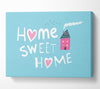 Home Sweet Home Cosy Canvas Wall Art