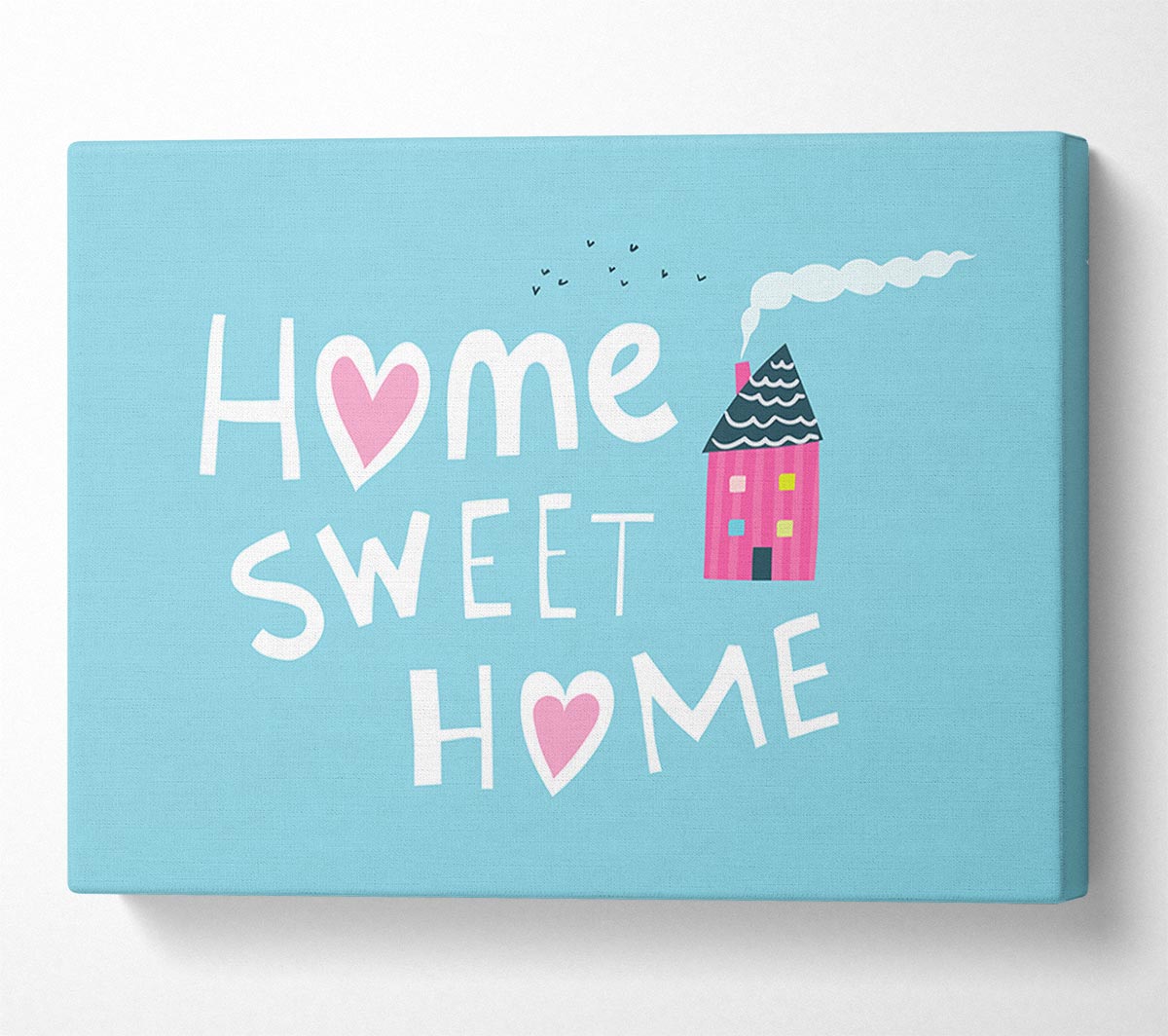 Home Sweet Home Cosy Canvas Wall Art