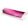 Leitz 73681023 iLam A4 Laminator, Ideal for Home Office, Wow - Metallic Pink