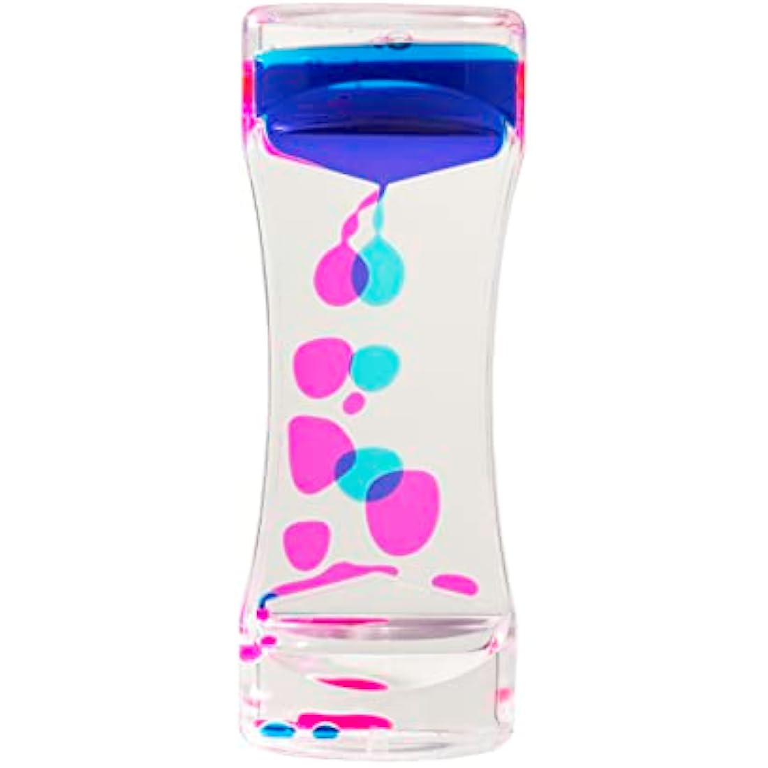 Liquid Sensory Timer for Autism, Sensory Needs, ADHD, Stress Relief, Anxiety. Autism Toy and Special Needs Sensory Fidget. Choice of Colour. (Blue & Green)