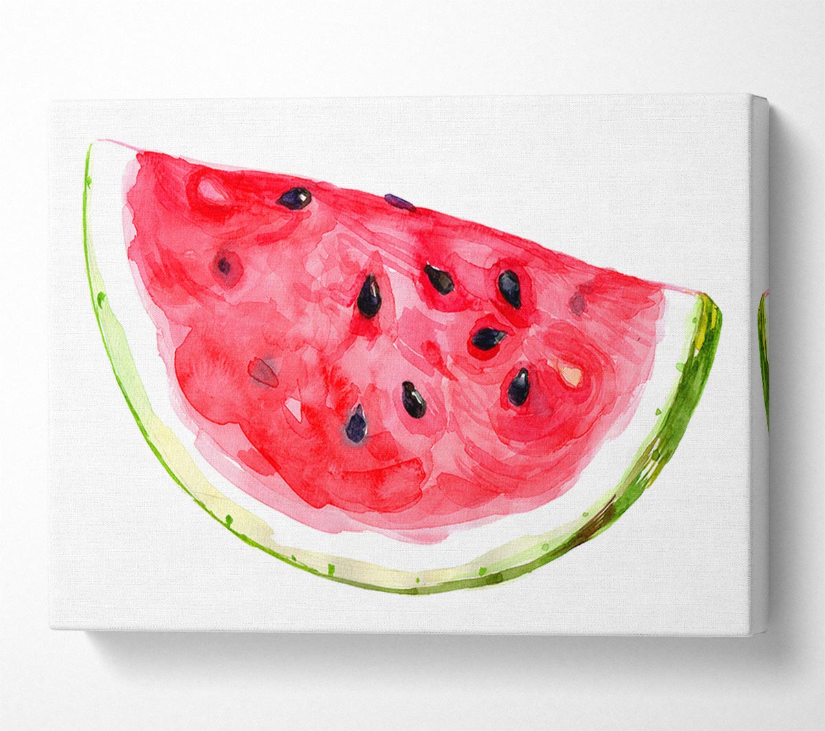 Watercolour Watermelon Canvas Wall Art