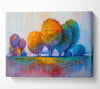 Trees In The Distant Canvas Wall Art