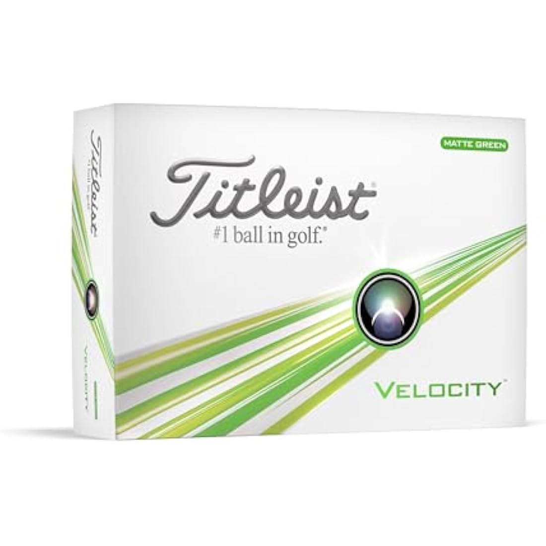 Titleist Velocity Golf Ball, Pack of 12 Balls