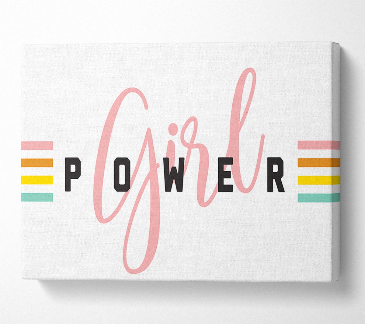 Girl Power Canvas Wall Art