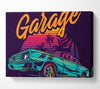 Fast Garage Cars Canvas Wall Art