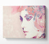 The Face Of Lilac Canvas Wall Art