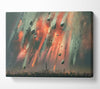 Asteroids Hitting The Earth Canvas Wall Art