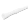 Warehouseshop WSS - White Spring Extendable Telescopic Voile Tension Shower Curtain Valance Curtain Rail Loaded Pole Rod Bath Cupboard Window